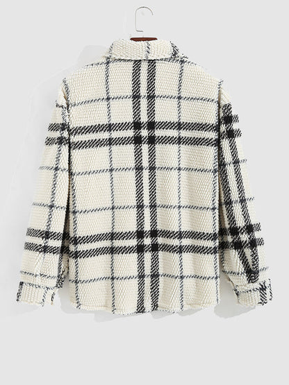 BARRINGTON — Plaid Fleece Jacket