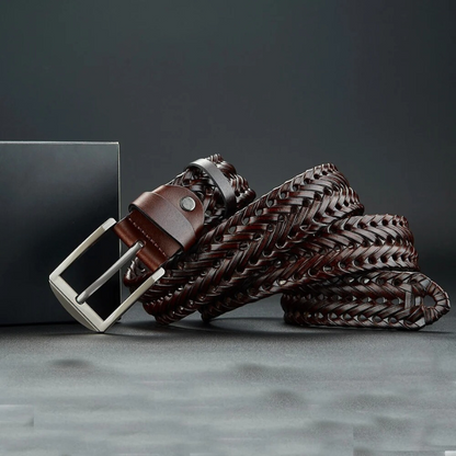 CALIANO — Braided Cowhide Belt