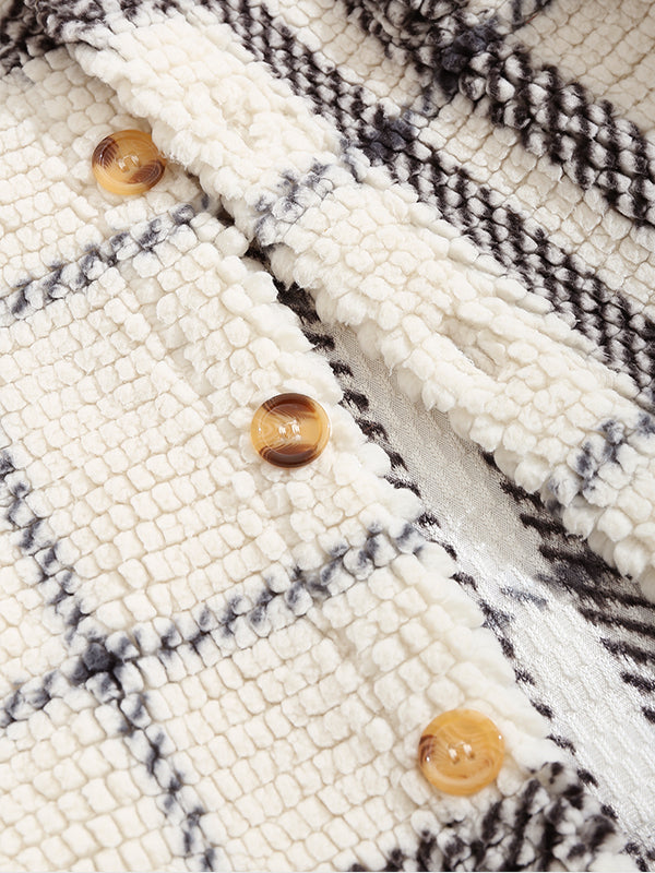 BARRINGTON — Plaid Fleece Jacket