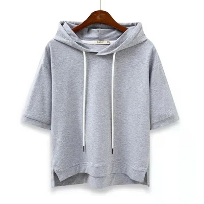 CALIAN — Short-Sleeve Hoodie