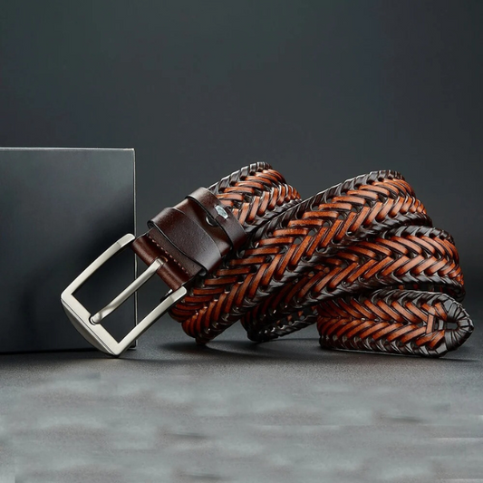 CALIANO — Braided Cowhide Belt