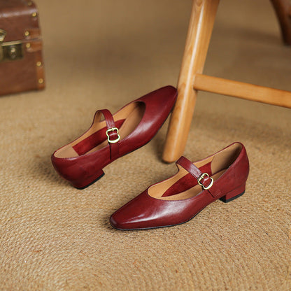 MARISOL — Genuine Leather Heels