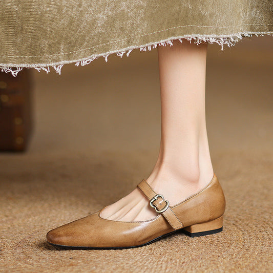 MARISOL — Genuine Leather Heels
