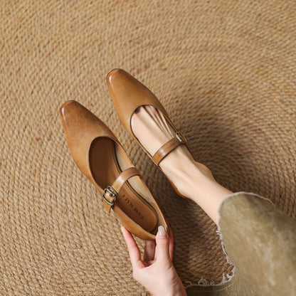 MARISOL — Genuine Leather Heels