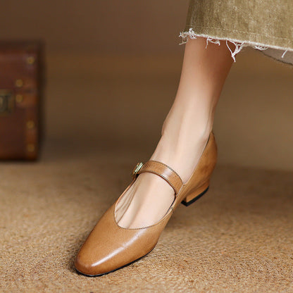 MARISOL — Genuine Leather Heels