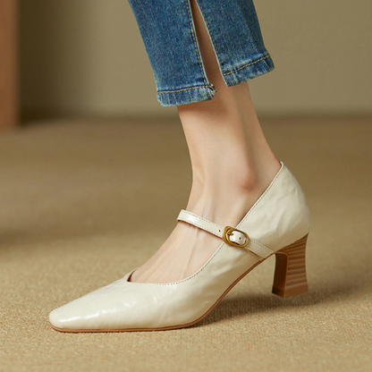 CALIANA — Refined Leather Heels