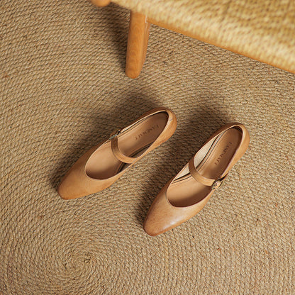 MARISOL — Genuine Leather Heels