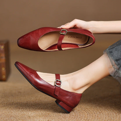 MARISOL — Genuine Leather Heels