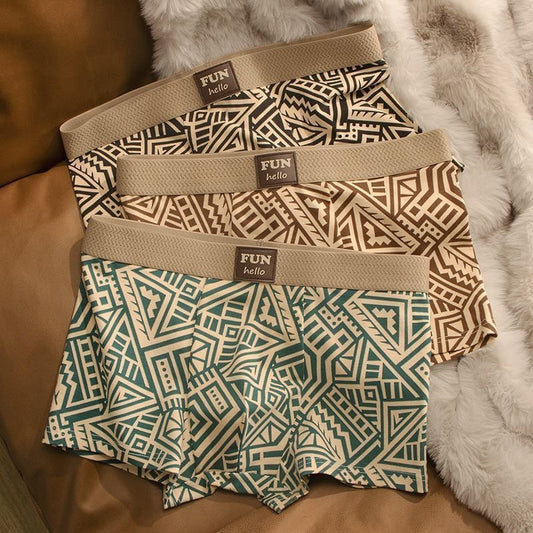 ALVARNO — Geometric Trunk Briefs