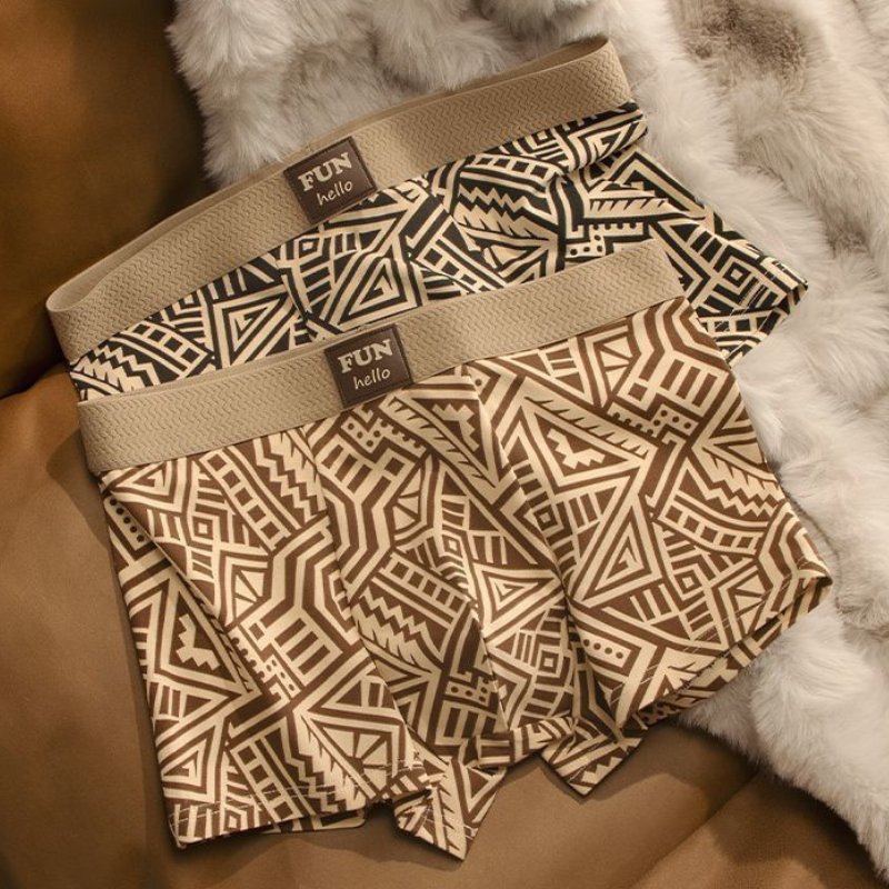 ALVARNO — Geometric Trunk Briefs