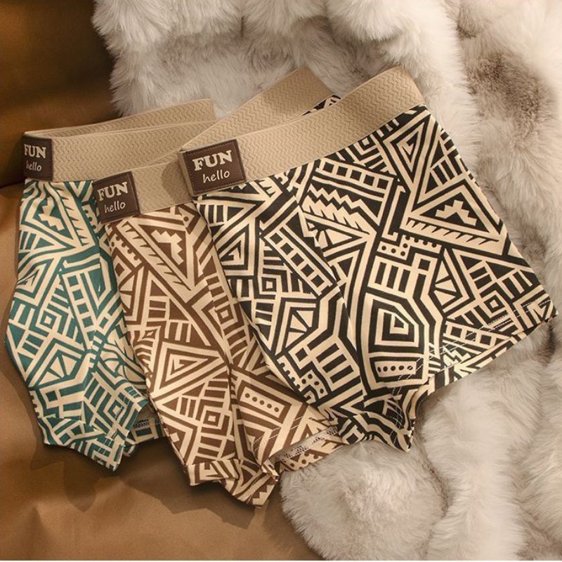 ALVARNO — Geometric Trunk Briefs