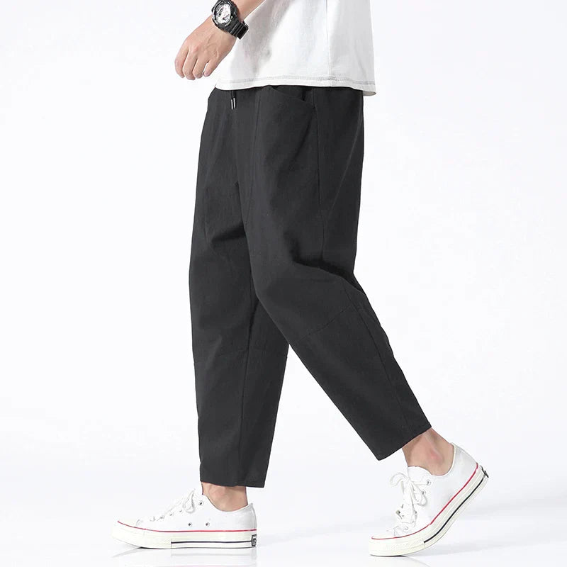 AURELIS — Linen Japaneese Pants