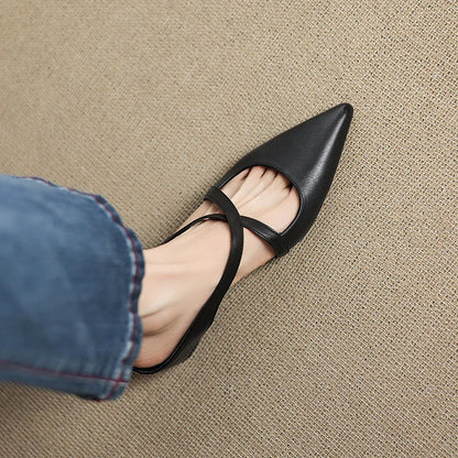 CALIANTE — Leather Mules