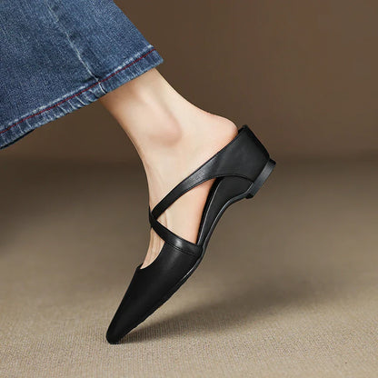 CALIANTE — Leather Mules