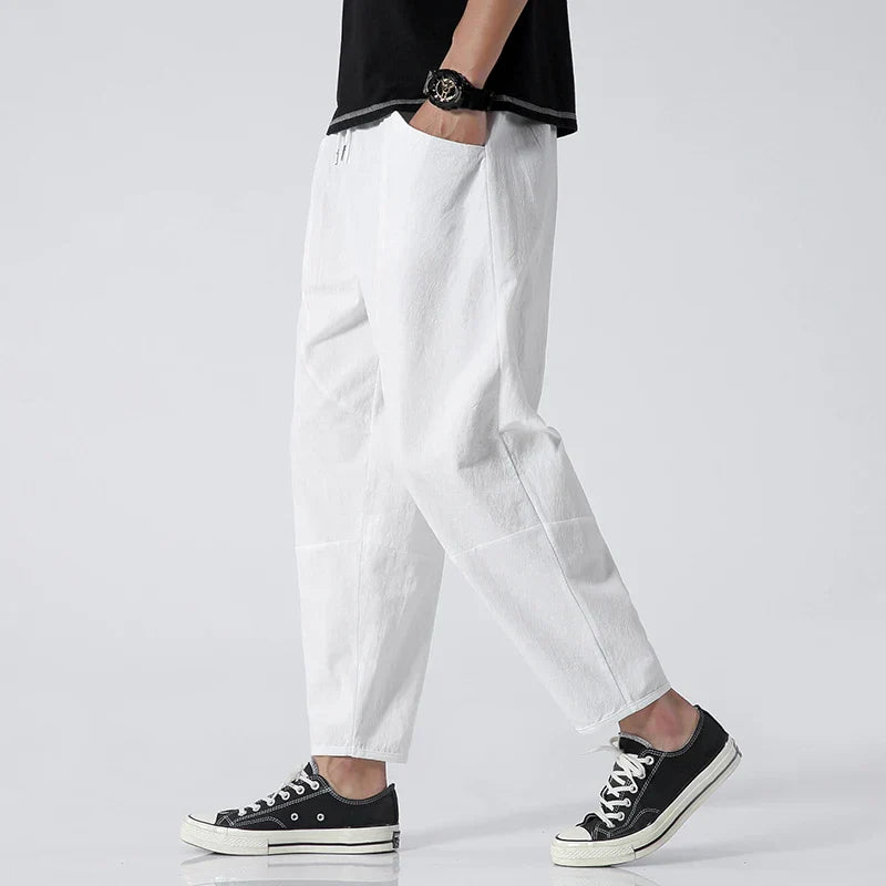 AURELIS — Linen Japaneese Pants