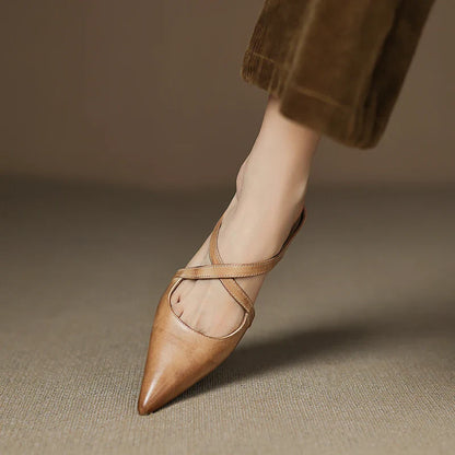 CALIANTE — Leather Mules