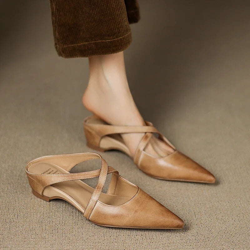 CALIANTE — Leather Mules
