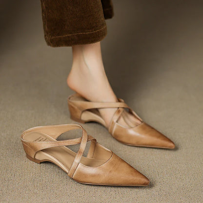 CALIANTE — Leather Mules