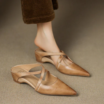 CALIANTE — Leather Mules
