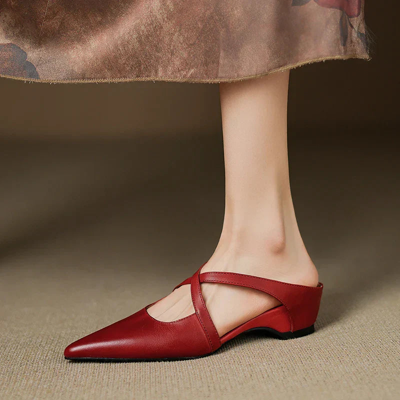 CALIANTE — Leather Mules
