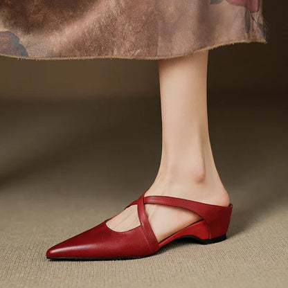 CALIANTE — Leather Mules