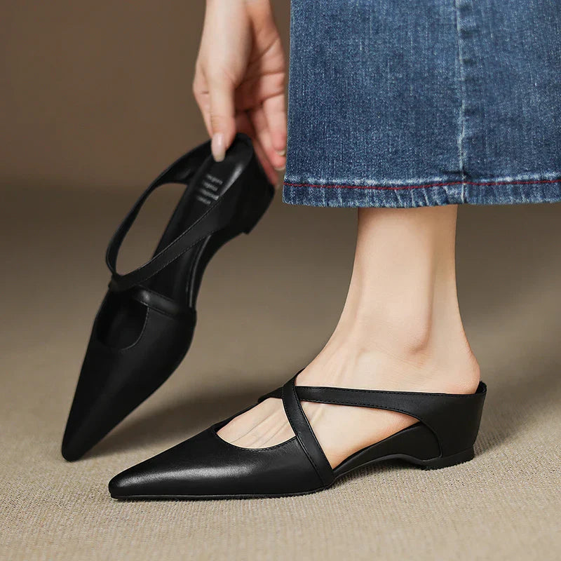 CALIANTE — Leather Mules
