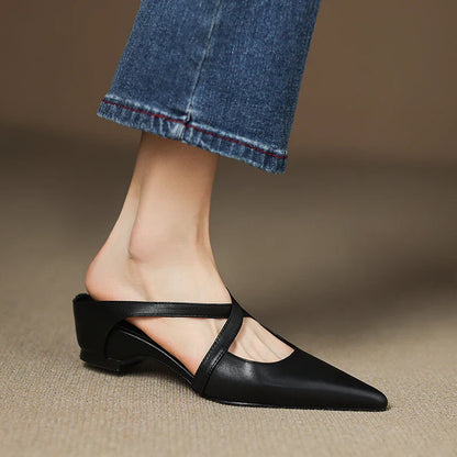 CALIANTE — Leather Mules