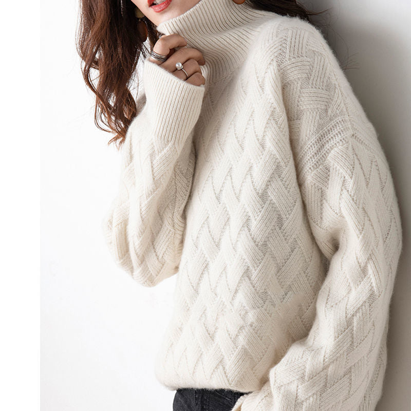CALYX — Cashmere Turtleneck