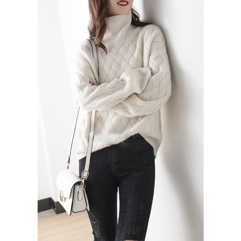 CALYX — Cashmere Turtleneck