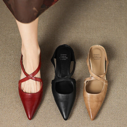 CALIANTE — Leather Mules