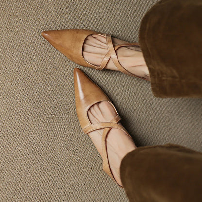CALIANTE — Leather Mules