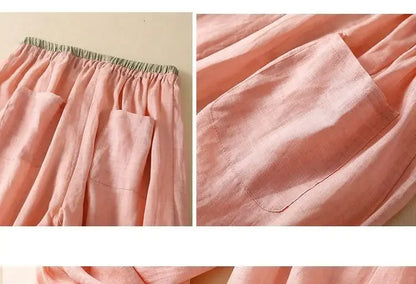 ALONZA — Linen Trousers
