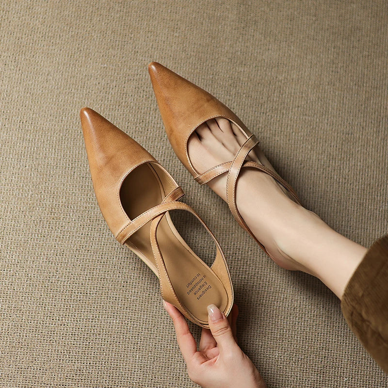 CALIANTE — Leather Mules