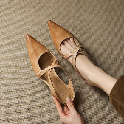 CALIANTE — Leather Mules