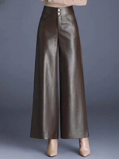 LAVETTA — Leather Trousers