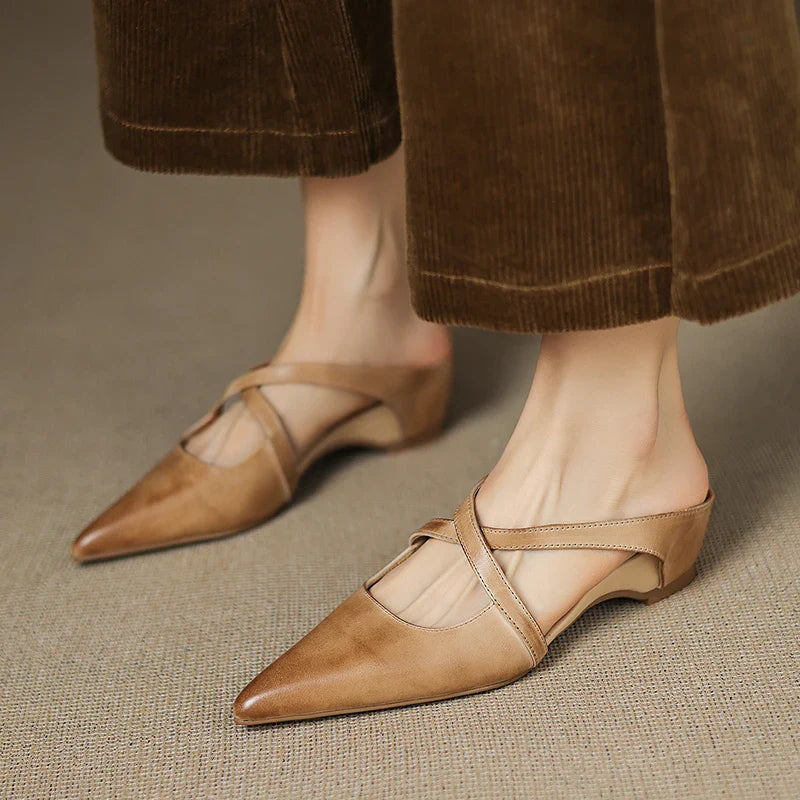 CALIANTE — Leather Mules