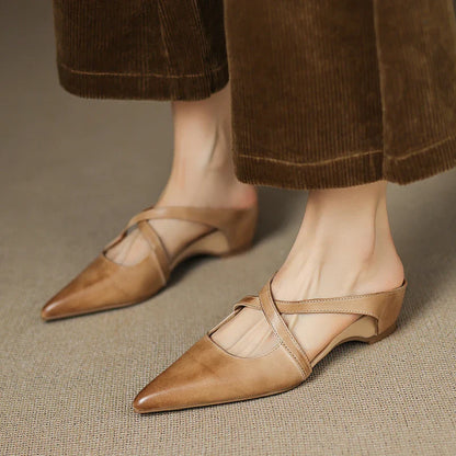 CALIANTE — Leather Mules