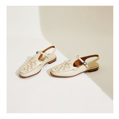 CERANO — Woven Slingback Sandals