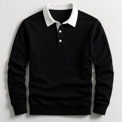 CALIAN — Long Sleeve Polo
