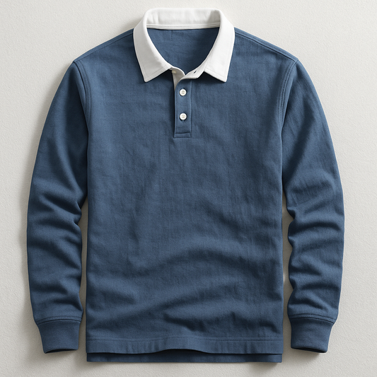 CALIAN — Long Sleeve Polo